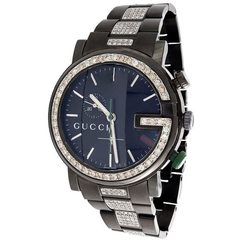 gucci diamond mens watch|Gucci men's watches clearance sale.